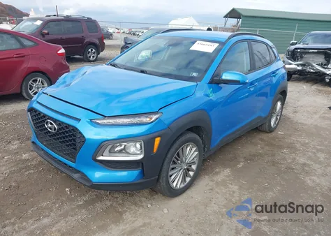 2020 Hyundai Kona Sel z USA, uszkodzony, nr VIN KM8K2CAA9LU490703